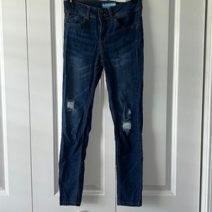 wax jeans, size 0 in juniors